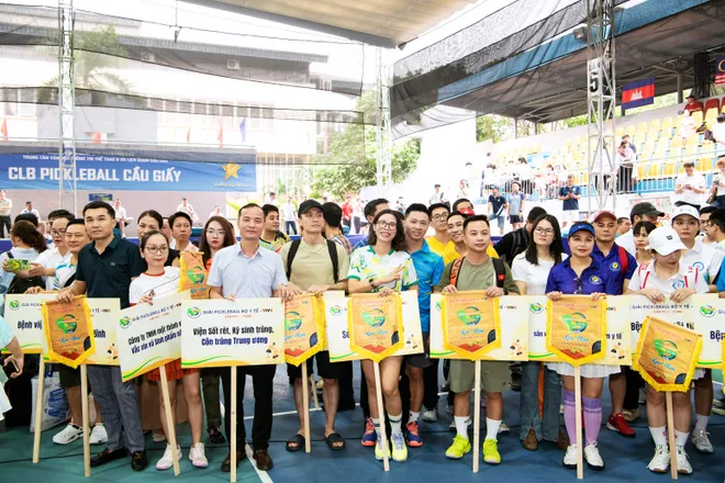 Khai mạc Giải Pickleball Bộ Y tế - VTV8 lần thứ I năm 2026- Ảnh 5.