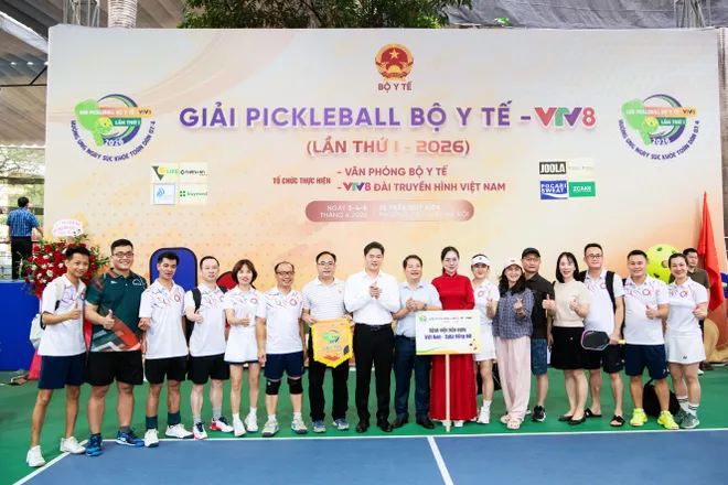 Khai mạc Giải Pickleball Bộ Y tế - VTV8 lần thứ I năm 2026- Ảnh 7.