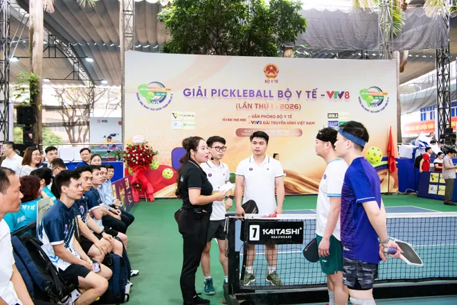 Khai mạc Giải Pickleball Bộ Y tế - VTV8 lần thứ I năm 2026- Ảnh 34.