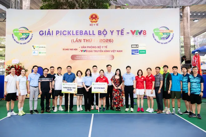 Ấn tượng Giải Pickleball Bộ Y tế - VTV8 lần thứ I năm 2026- Ảnh 22. Ấn tượng Giải Pickleball Bộ Y tế - VTV8 lần thứ I năm 2026- Ảnh 22.
