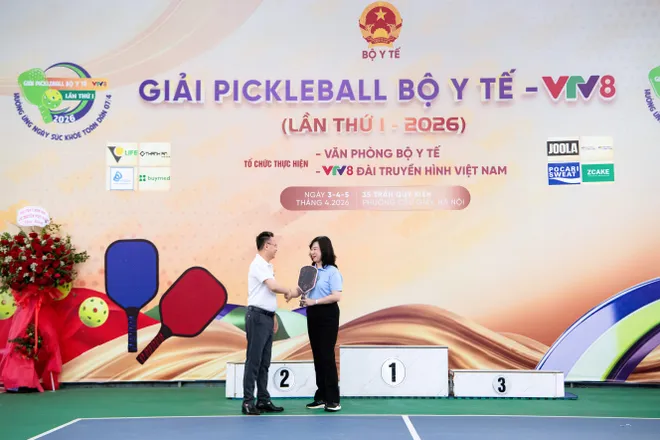 Ấn tượng Giải Pickleball Bộ Y tế - VTV8 lần thứ I năm 2026- Ảnh 25. Ấn tượng Giải Pickleball Bộ Y tế - VTV8 lần thứ I năm 2026- Ảnh 25.