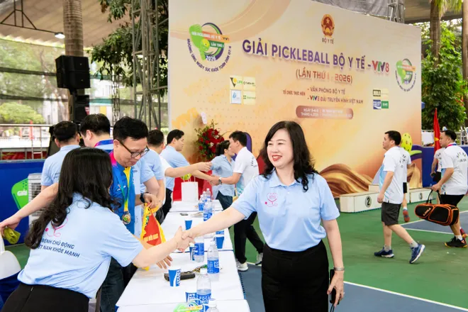 Ấn tượng Giải Pickleball Bộ Y tế - VTV8 lần thứ I năm 2026- Ảnh 23. Ấn tượng Giải Pickleball Bộ Y tế - VTV8 lần thứ I năm 2026- Ảnh 23.