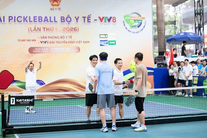 Lễ Bế mạc &ndash; Trao giải Pickleball Bộ Y tế - VTV8- Ảnh 20.
