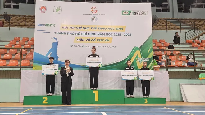 Gần 1.500 võ sinh tham dự Hội Thi TDTT học sinh năm 2025 - 2026 tại TP. Hồ Chí Minh - Ảnh 5.