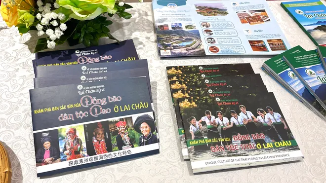 Lai Ch&acirc;u mang "kỳ vĩ ng&agrave;n m&acirc;y, đong đầy bản sắc" đến Hội chợ Du lịch Quốc tế VITM H&agrave; Nội 2026- Ảnh 3.