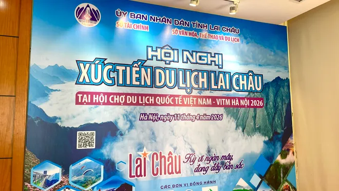 Lai Ch&acirc;u mang "kỳ vĩ ng&agrave;n m&acirc;y, đong đầy bản sắc" đến Hội chợ Du lịch Quốc tế VITM H&agrave; Nội 2026- Ảnh 5.