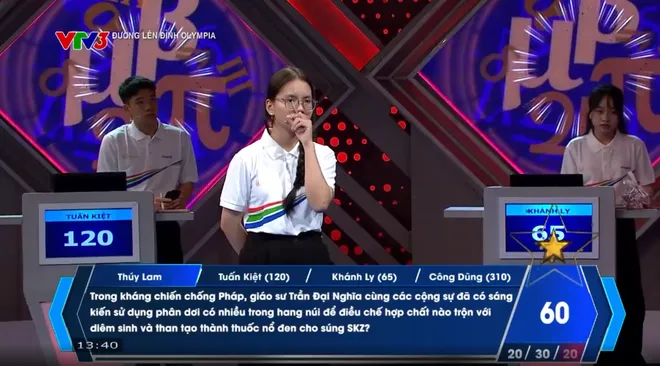 Phong độ &aacute;p đảo, nam sinh H&agrave; Tĩnh băng băng về đ&iacute;ch Đường l&ecirc;n đỉnh Olympia - Ảnh 8.