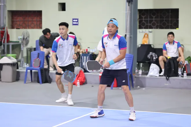 "Những người chạy sóng" VTV và phút giải lao vui vẻ cùng pickleball- Ảnh 9.