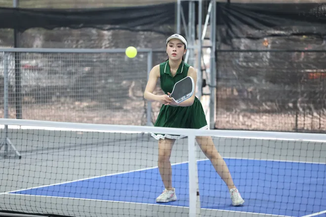 "Những người chạy sóng" VTV và phút giải lao vui vẻ cùng pickleball- Ảnh 6.