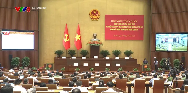Hội nghị to&agrave;n quốc qu&aacute;n triệt v&agrave; triển khai Nghị quyết Hội nghị Trung ương 2 kh&oacute;a XIV- Ảnh 3.