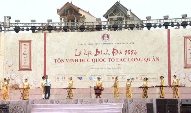 Lễ hội B&igrave;nh Đ&agrave; 2026 - T&ocirc;n vinh Đức Quốc Tổ Lạc Long Qu&acirc;n- Ảnh 1.