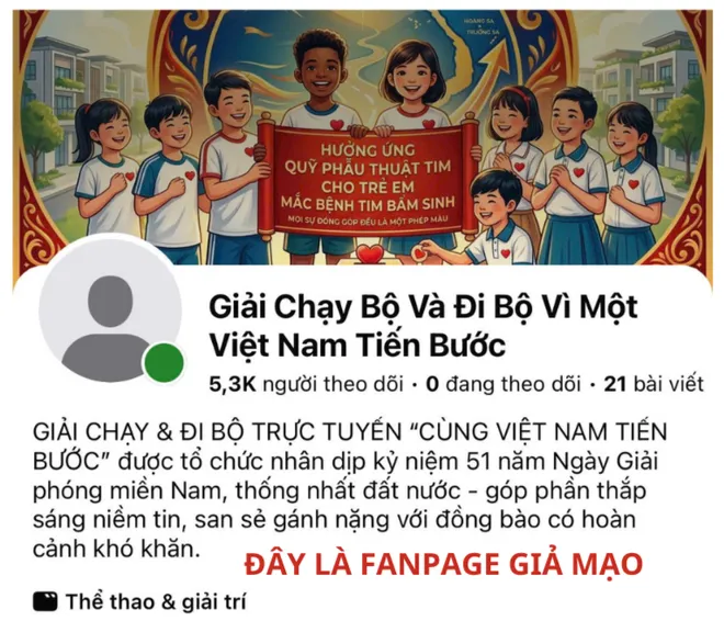 CẢNH B&Aacute;O GIẢ MẠO FANPAGE H&Agrave;NH TR&Igrave;NH V&Igrave; AN NINH TỔ QUỐC- Ảnh 1.