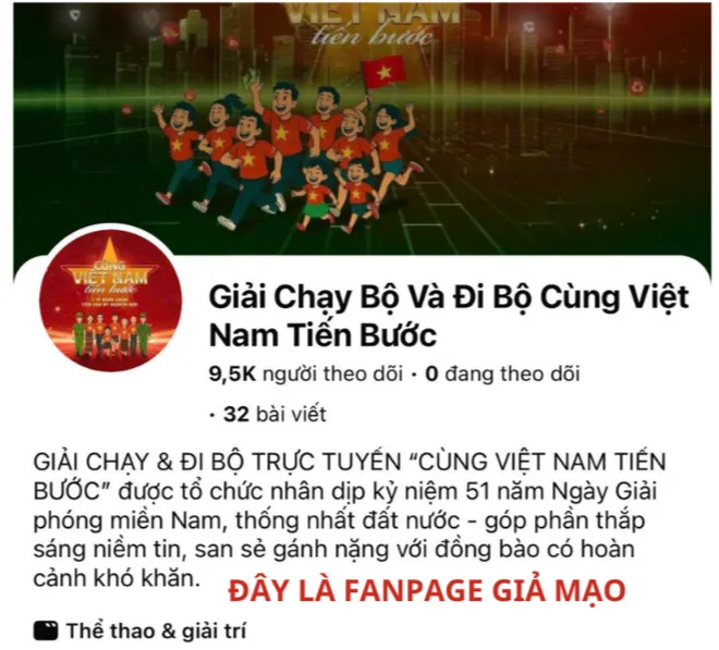 CẢNH B&Aacute;O GIẢ MẠO FANPAGE H&Agrave;NH TR&Igrave;NH V&Igrave; AN NINH TỔ QUỐC- Ảnh 2.