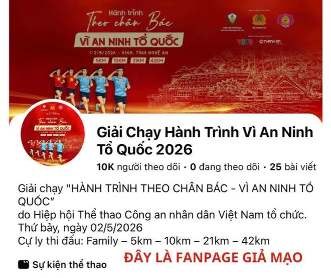 CẢNH B&Aacute;O GIẢ MẠO FANPAGE H&Agrave;NH TR&Igrave;NH V&Igrave; AN NINH TỔ QUỐC- Ảnh 5.