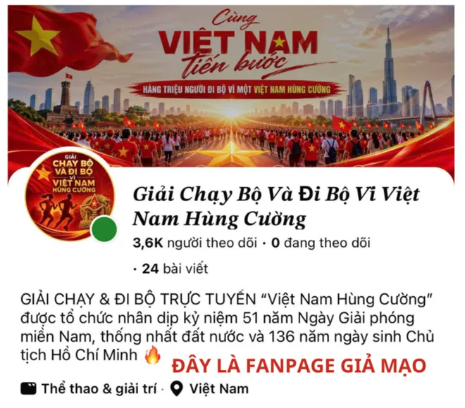 CẢNH B&Aacute;O GIẢ MẠO FANPAGE H&Agrave;NH TR&Igrave;NH V&Igrave; AN NINH TỔ QUỐC- Ảnh 3.