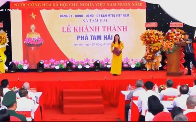 Lễ kh&aacute;nh th&agrave;nh Ph&agrave; Tam Hải- Ảnh 6.