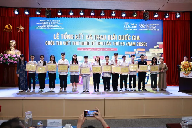 Nam sinh Hải Ph&ograve;ng gi&agrave;nh giải Nhất Việt Nam của cuộc thi Viết thư UPU Quốc tế 2026 - Ảnh 4.