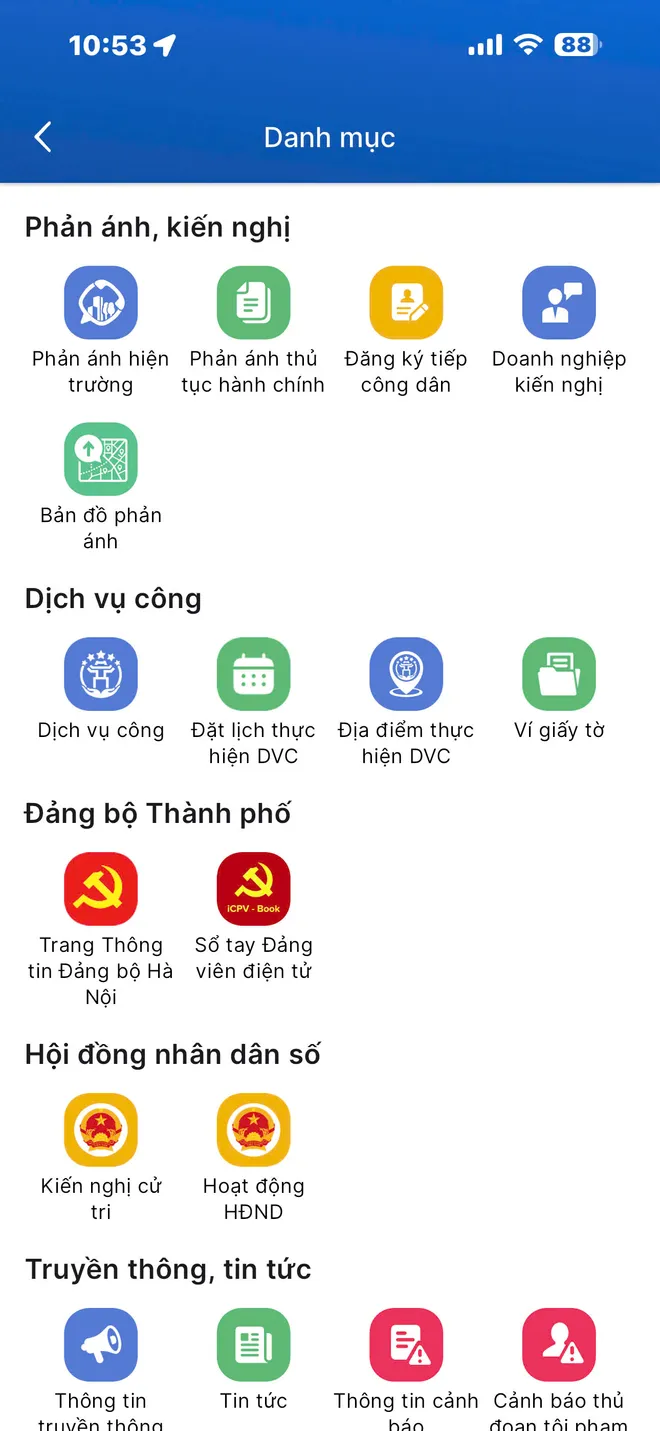 iHanoi bổ sung t&iacute;nh năng bản đồ số tiếp nhận phản &aacute;nh  - Ảnh 3.