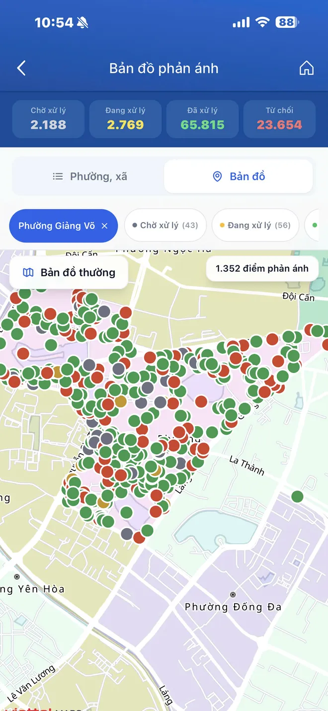 iHanoi bổ sung t&iacute;nh năng bản đồ số tiếp nhận phản &aacute;nh  - Ảnh 4.