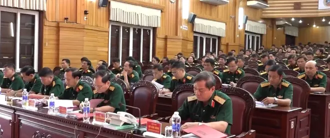 Qu&acirc;n khu 5 khai mạc tập huấn c&ocirc;ng t&aacute;c Đảng, c&ocirc;ng t&aacute;c ch&iacute;nh trị năm 2026- Ảnh 7.