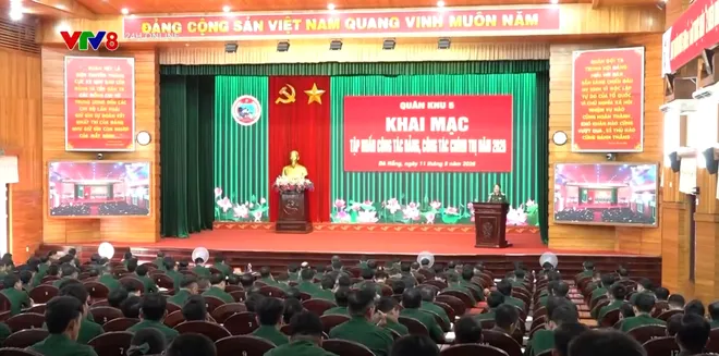 Qu&acirc;n khu 5 khai mạc tập huấn c&ocirc;ng t&aacute;c Đảng, c&ocirc;ng t&aacute;c ch&iacute;nh trị năm 2026- Ảnh 2.
