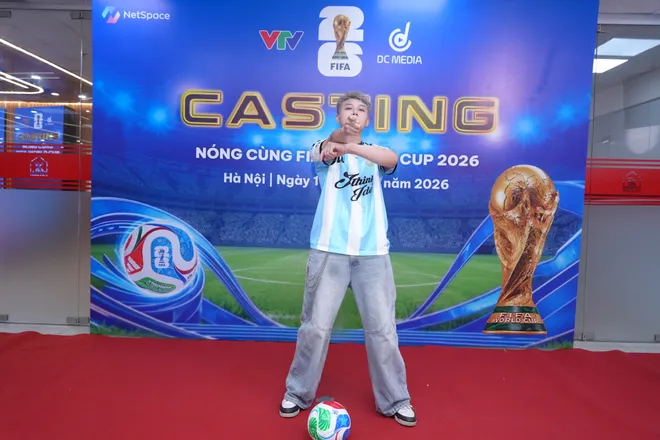 Những h&igrave;nh ảnh "ch&aacute;y v&agrave; n&oacute;ng" tại buổi casting N&oacute;ng c&ugrave;ng FIFA World Cup 2026&trade; - Ảnh 18.
