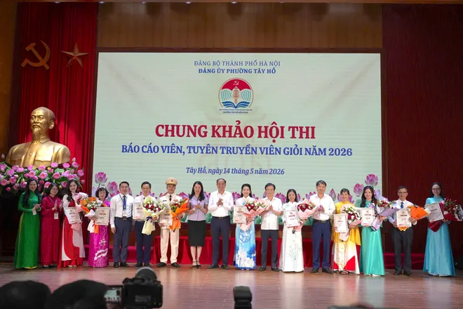 Nâng cao chất lượng công tác tuyên truyền qua Hội thi “Báo cáo viên, tuyên truyền viên giỏi”- Ảnh 3. Nâng cao chất lượng công tác tuyên truyền qua Hội thi “Báo cáo viên, tuyên truyền viên giỏi”- Ảnh 3.