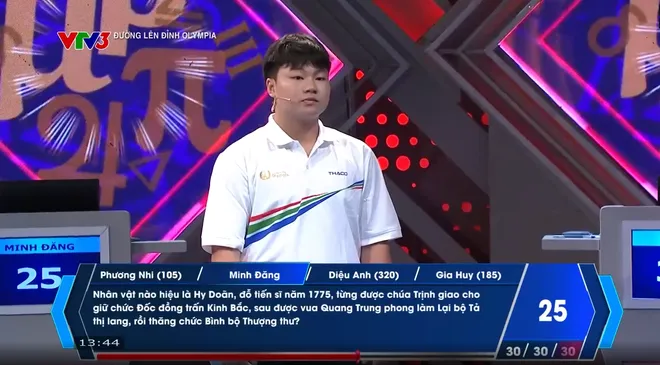 Nữ sinh Chuyên Chu Văn An (Hà Nộ) giành vòng nguyệt quế Đường lên đỉnh Olympia - Ảnh 8.