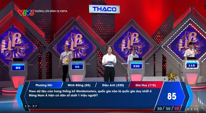 Nữ sinh Chuyên Chu Văn An (Hà Nộ) giành vòng nguyệt quế Đường lên đỉnh Olympia - Ảnh 9.