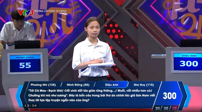 Nữ sinh Chuyên Chu Văn An (Hà Nộ) giành vòng nguyệt quế Đường lên đỉnh Olympia - Ảnh 6.