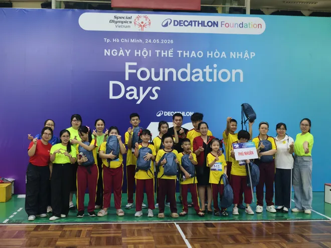 Ngày hội Thể thao Hòa nhập 2026: Nơi trẻ em khiếm khuyết trí tuệ tỏa sáng- Ảnh 4.