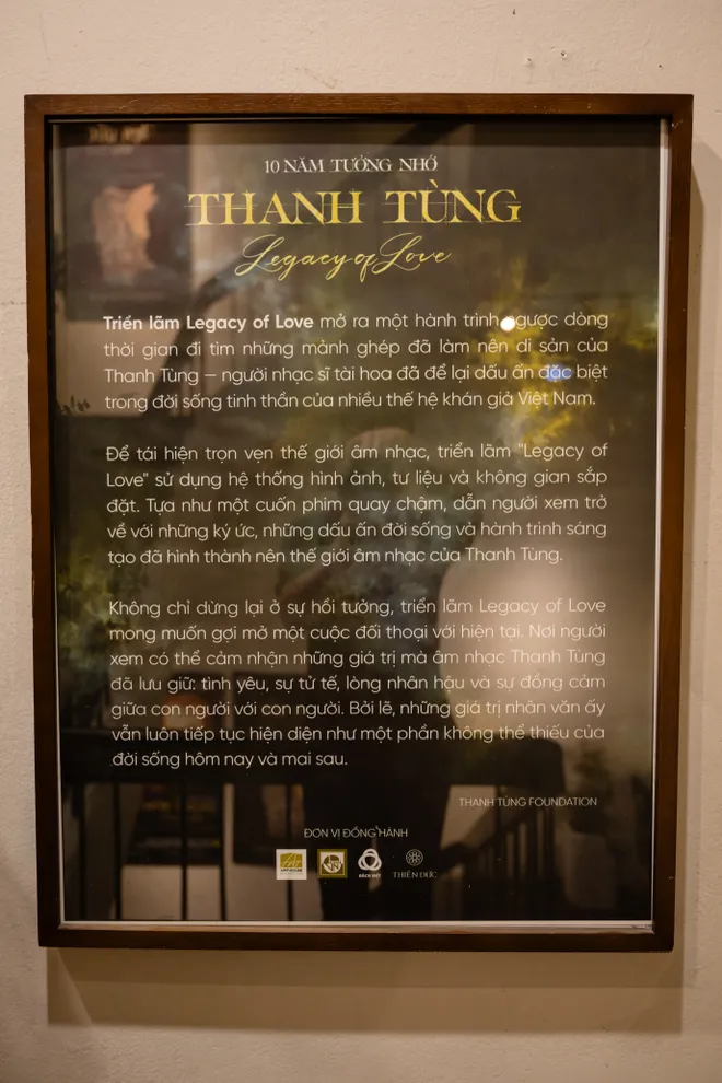 Legacy of Love: Triển lãm tưởng niệm 10 năm nhạc sĩ Thanh Tùng - Ảnh 9.
