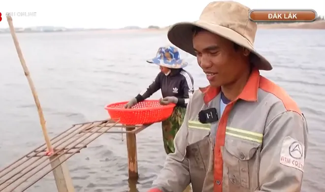 Mưu sinh trên hồ Ea Kao, Đắk Lắk - Ảnh 5. Mưu sinh trên hồ Ea Kao, Đắk Lắk - Ảnh 5.