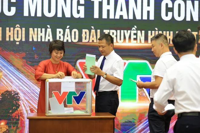Đại hội đại biểu Li&ecirc;n chi hội nh&agrave; b&aacute;o Đ&agrave;i THVN lần thứ VIII: Bản lĩnh, s&aacute;ng tạo v&agrave; tr&aacute;ch nhiệm - Ảnh 15.