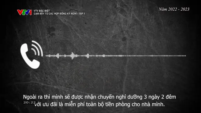 VTV Đặc biệt "Bẫy 2" - Tập 1: Góc khuất tàn nhẫn đằng sau những hợp đồng "sở hữu kỳ nghỉ"- Ảnh 16. VTV Đặc biệt "Bẫy 2" - Tập 1: Góc khuất tàn nhẫn đằng sau những hợp đồng "sở hữu kỳ nghỉ"- Ảnh 16.