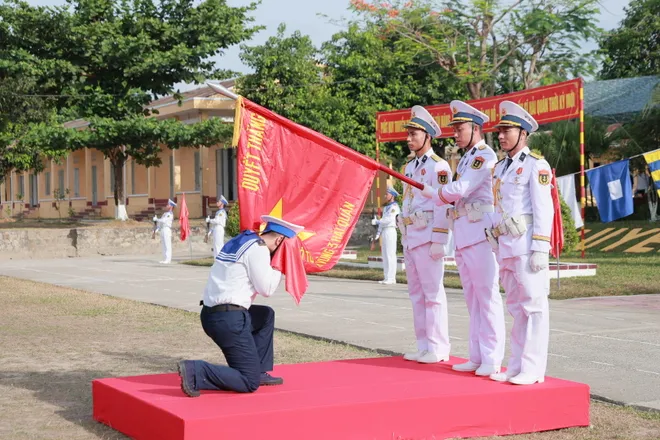 Các đơn vị Hải quân đồng loạt tổ chức Lễ tuyên thệ chiến sĩ mới năm 2026 - Ảnh 5.