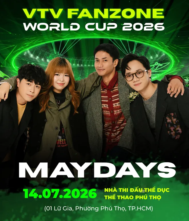 Dàn sao hội tụ tại VTV Fanzone World Cup 2026, đưa âm nhạc hòa cùng ngày hội bóng đá lớn nhất hành tinh - Ảnh 2.