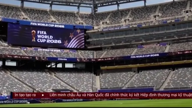 Hoàn tất hạ tầng truyền hình trước giờ khai mạc
World Cup 2026- Ảnh 4. Hoàn tất hạ tầng truyền hình trước giờ khai mạc
World Cup 2026- Ảnh 4.