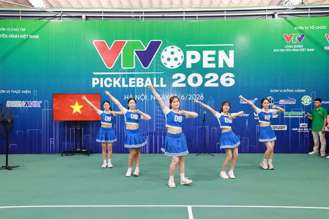 Khai mạc Giải Pickleball VTV Open 2026: Lan tỏa tinh thần thể thao của người l&agrave;m b&aacute;o- Ảnh 8.