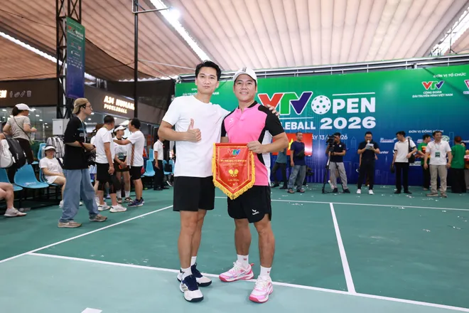 Khai mạc Giải Pickleball VTV Open 2026: Lan tỏa tinh thần thể thao của người l&agrave;m b&aacute;o- Ảnh 6.