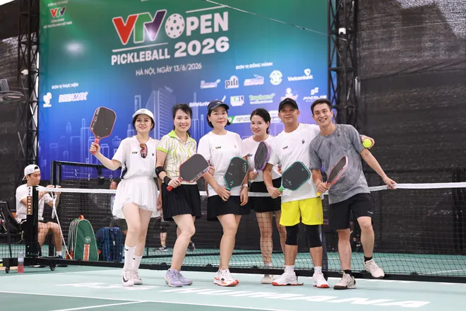 Giải Pickleball VTV Open 2026 kh&eacute;p lại với nhiều khoảnh khắc đẹp - Ảnh 7.