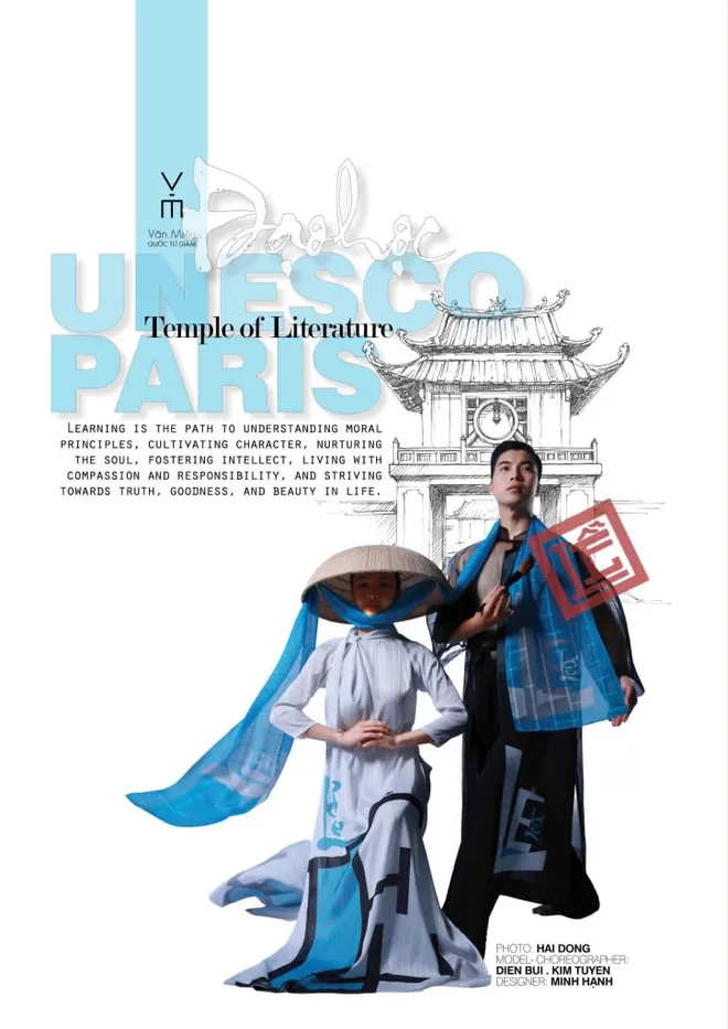 BTS &aacute;o d&agrave;i "Đạo học": Văn ho&aacute; truyền thống Việt Nam l&agrave;m ng&ocirc;n ngữ di sản tại Unesco- Ảnh 3.