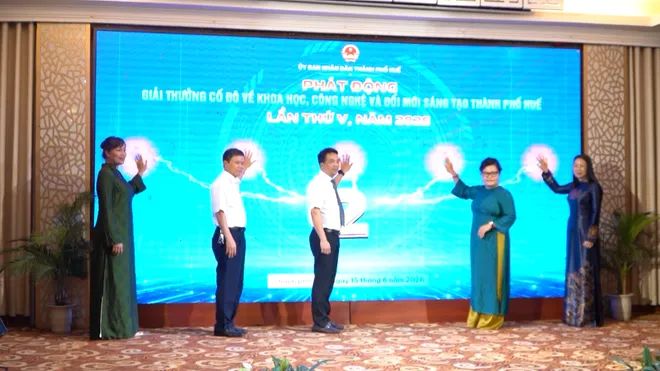 Huế ph&aacute;t động Giải thưởng Cố đ&ocirc; về Khoa học, C&ocirc;ng nghệ v&agrave; Đổi mới s&aacute;ng tạo năm 2026- Ảnh 3.
