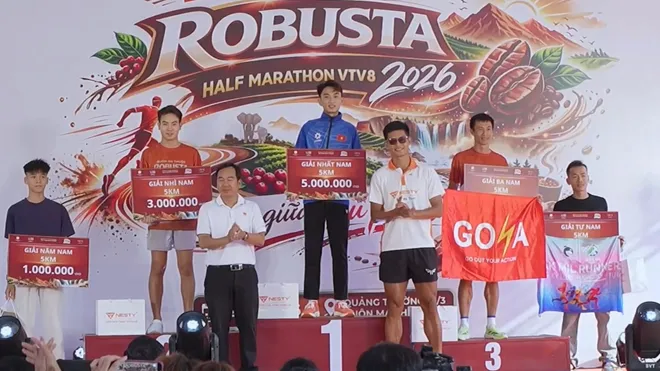 Ấn tượng giải chạy Bu&ocirc;n Ma Thuột Robusta Half Marathon VTV8 2026- Ảnh 10.