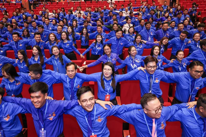 Khai mạc Đại hội đại biểu to&agrave;n quốc Đo&agrave;n TNCS Hồ Ch&iacute; Minh lần thứ XIII - Ảnh 4.