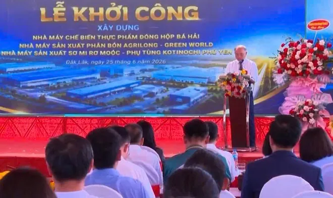Đắk Lắk đồng loạt khởi c&ocirc;ng, khởi động c&aacute;c dự &aacute;n trọng điểm: Bước chuyển m&igrave;nh chiến lược năm 2026- Ảnh 1.