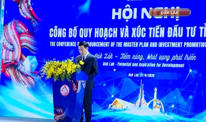 Hội nghị C&ocirc;ng bố quy hoạch v&agrave; x&uacute;c tiến đầu tư tỉnh Đắk Lắk- Ảnh 4.