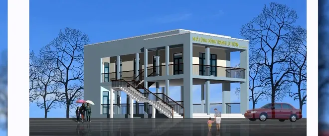 Đắk Lắk: Khởi c&ocirc;ng x&acirc;y dựng nh&agrave; sinh hoạt cộng đồng kết hợp tr&aacute;nh lũ
- Ảnh 3.