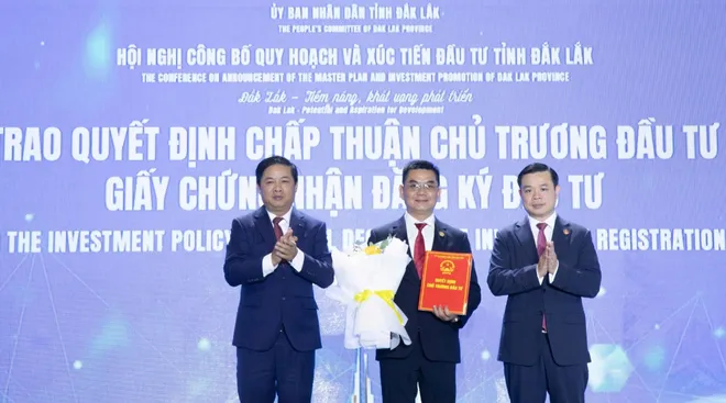 Đắk Lắk: Bứt ph&aacute; thu h&uacute;t đầu tư với cơ chế &ldquo;Luồng xanh&rdquo; r&uacute;t ngắn 80% thời gian thủ tục- Ảnh 1.