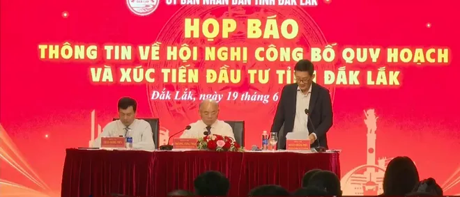 Đắk Lắk: Họp báo thông tin về Hội nghị công bố quy hoạch và xúc tiến đầu tư- Ảnh 4. Đắk Lắk: Họp báo thông tin về Hội nghị công bố quy hoạch và xúc tiến đầu tư- Ảnh 4.